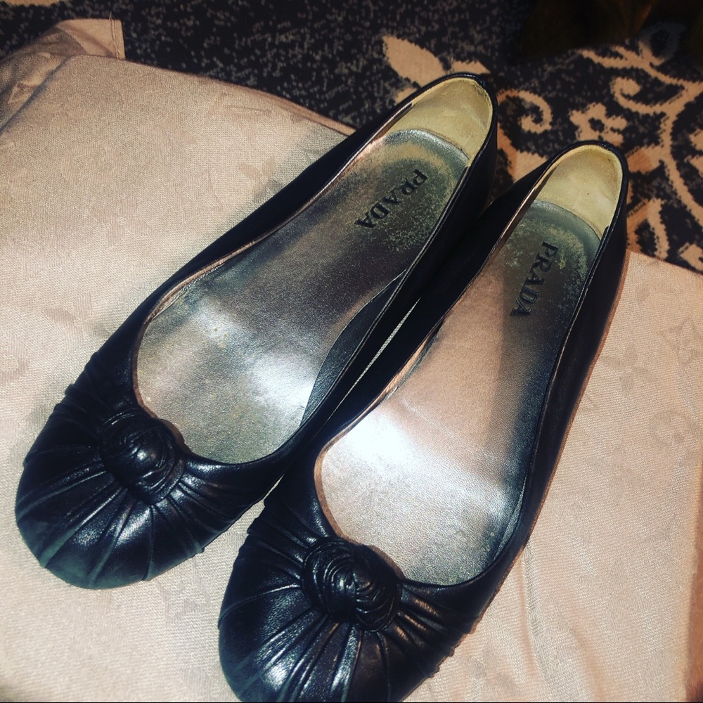 Parada Black Flats